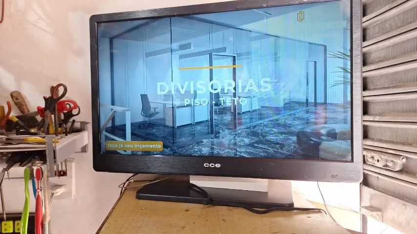TV CCE LCD 32 Polegadas HDMI, AV, USB controle remoto 389,00 teste na hora somos loja - Foto 2