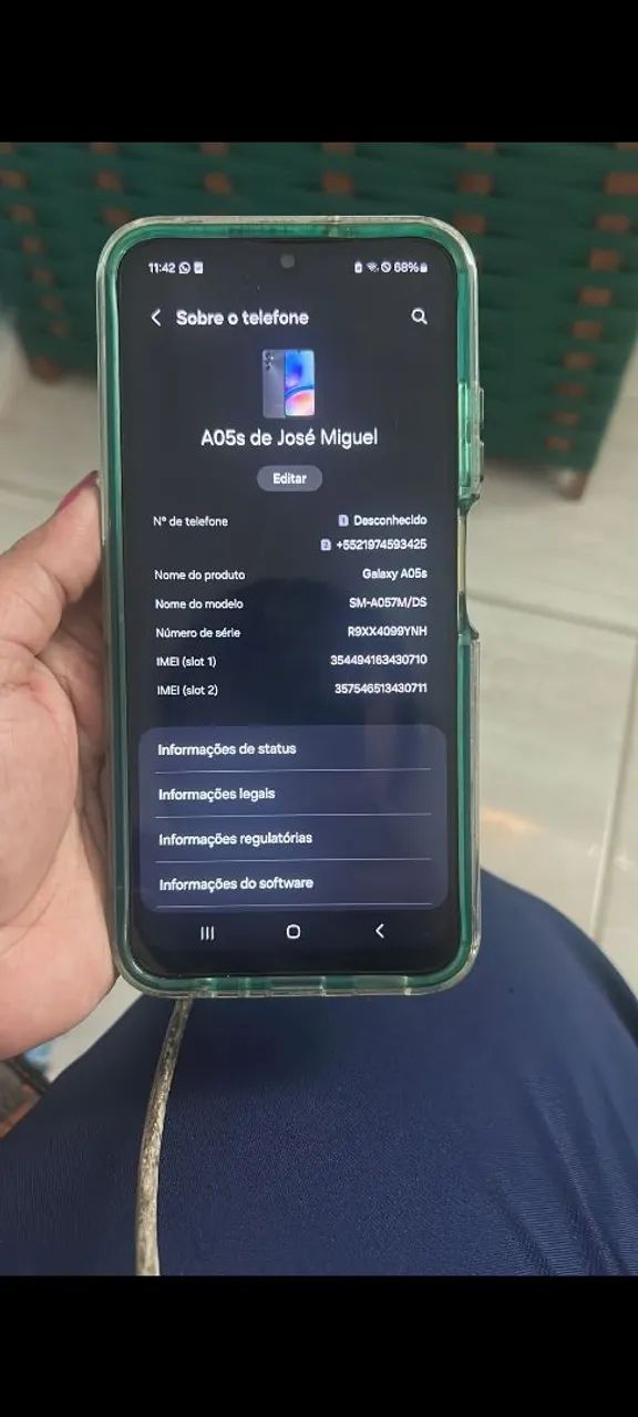 Telefone Samsung