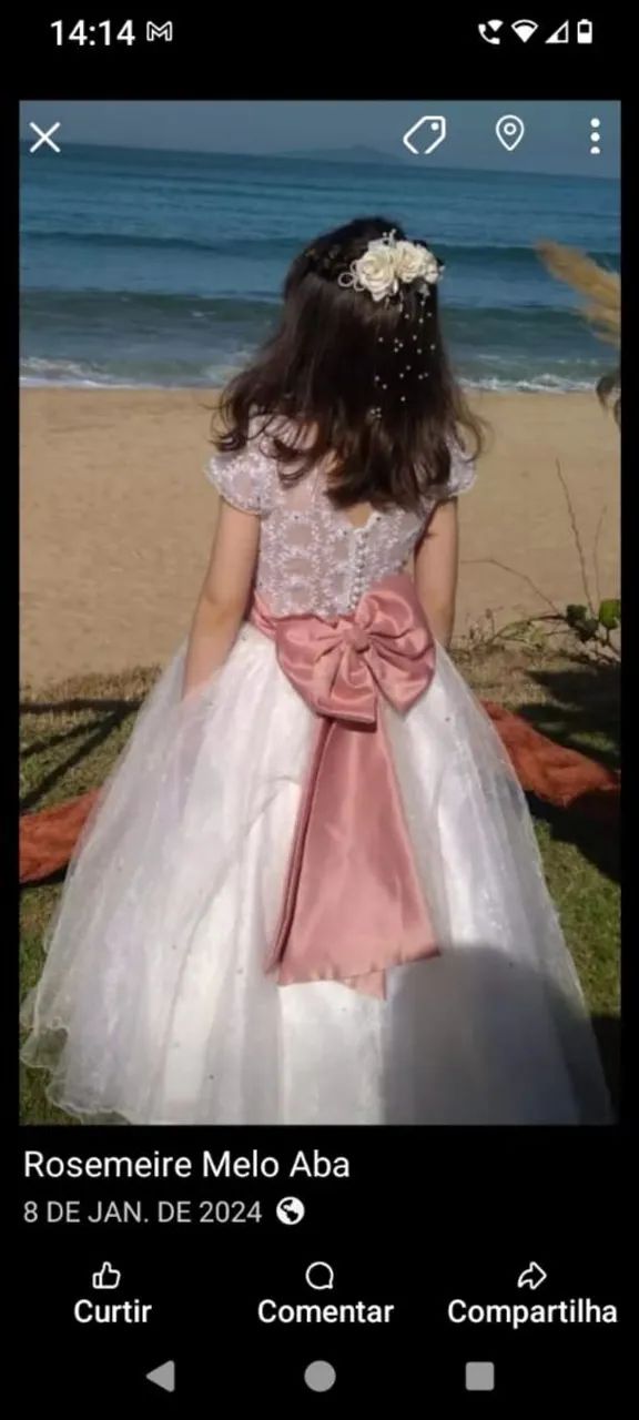 Vestido de daminha  - Foto 3