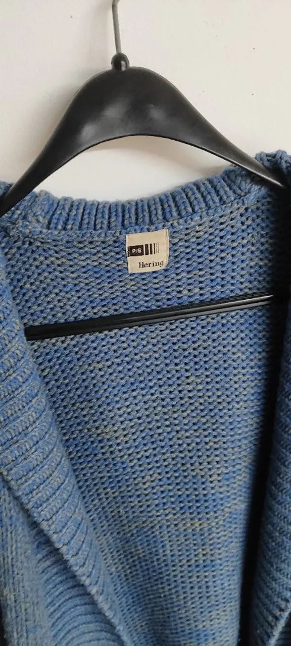 Maxi Cardigan Tricô Hering Com Capuz - Foto 3