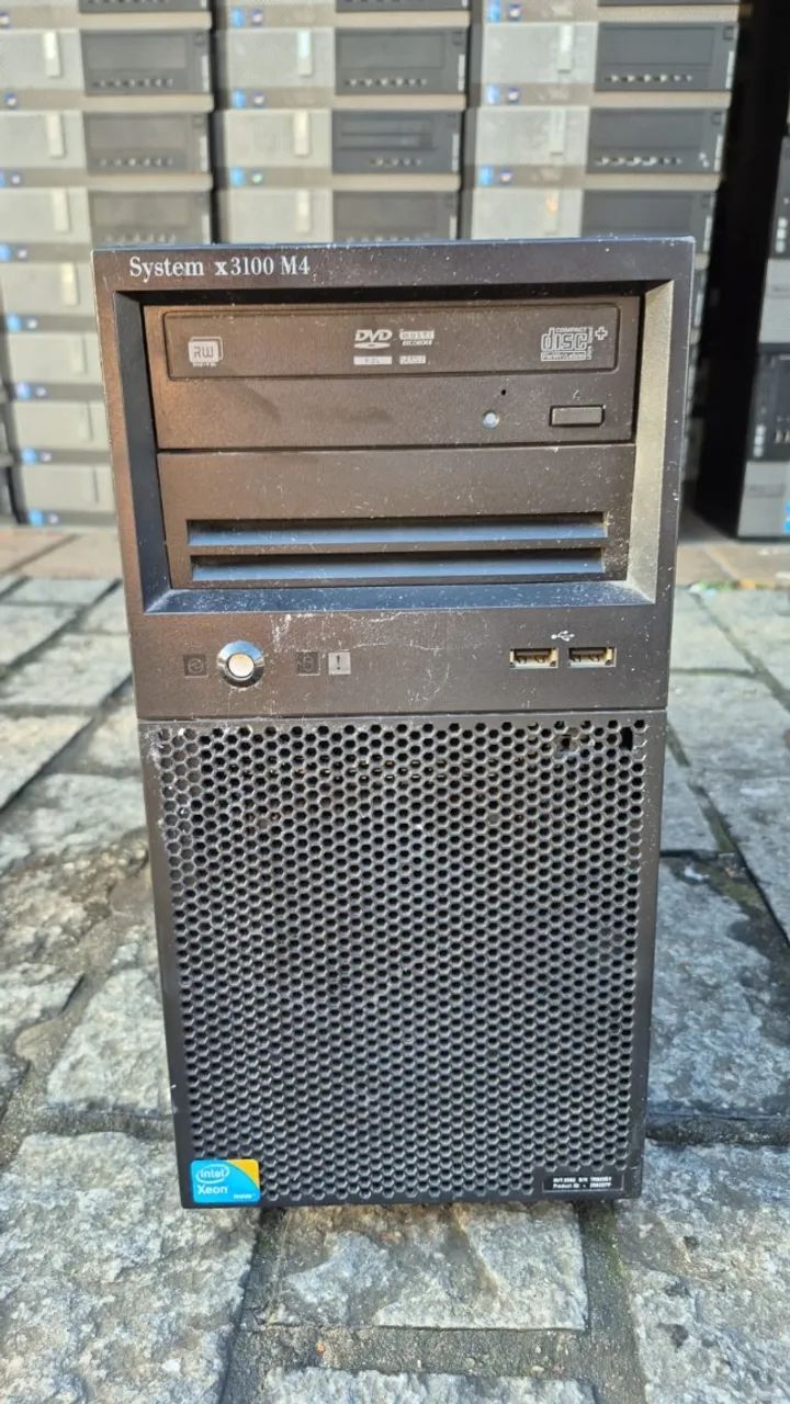 Servidor ibm x3100m4 8Gb Ssd 240Gb 