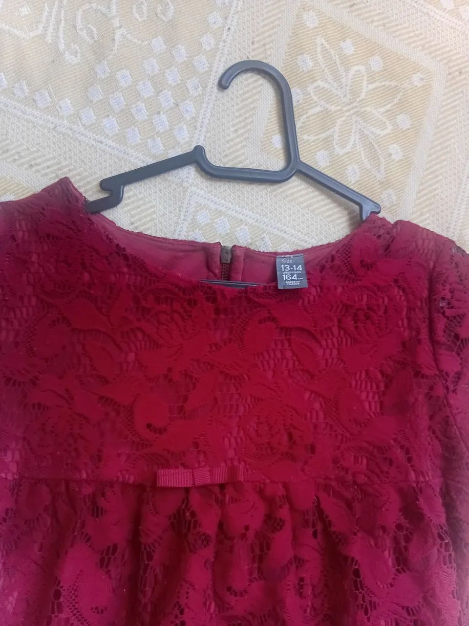 Vestido de renda Zara Tam 13/14 - Foto 2