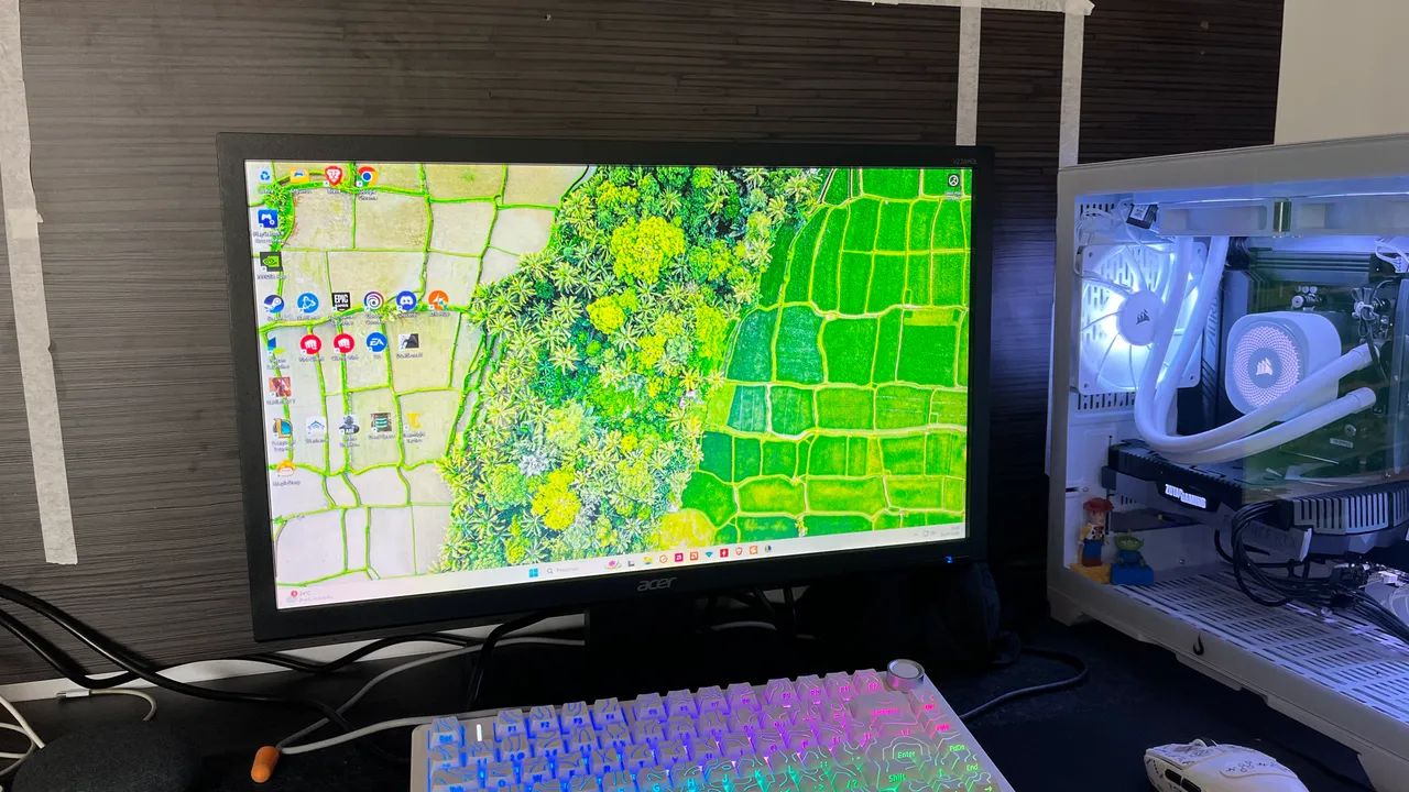 Monitor Acer 21.5" V226HQL - Impecável e Sem Dead Pixels - Foto 5