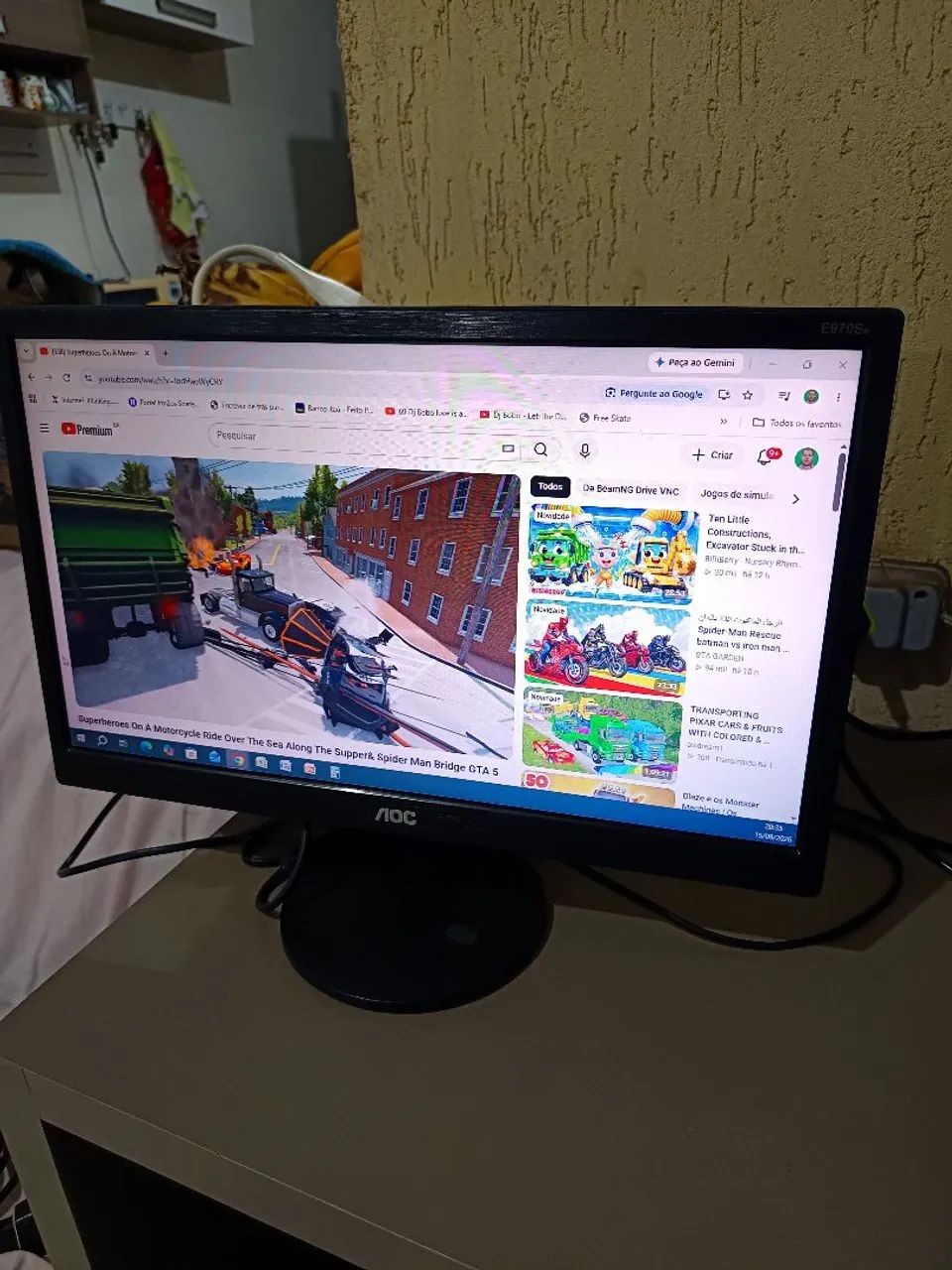 Monitor AOC de 19 polegadas  - Foto 4