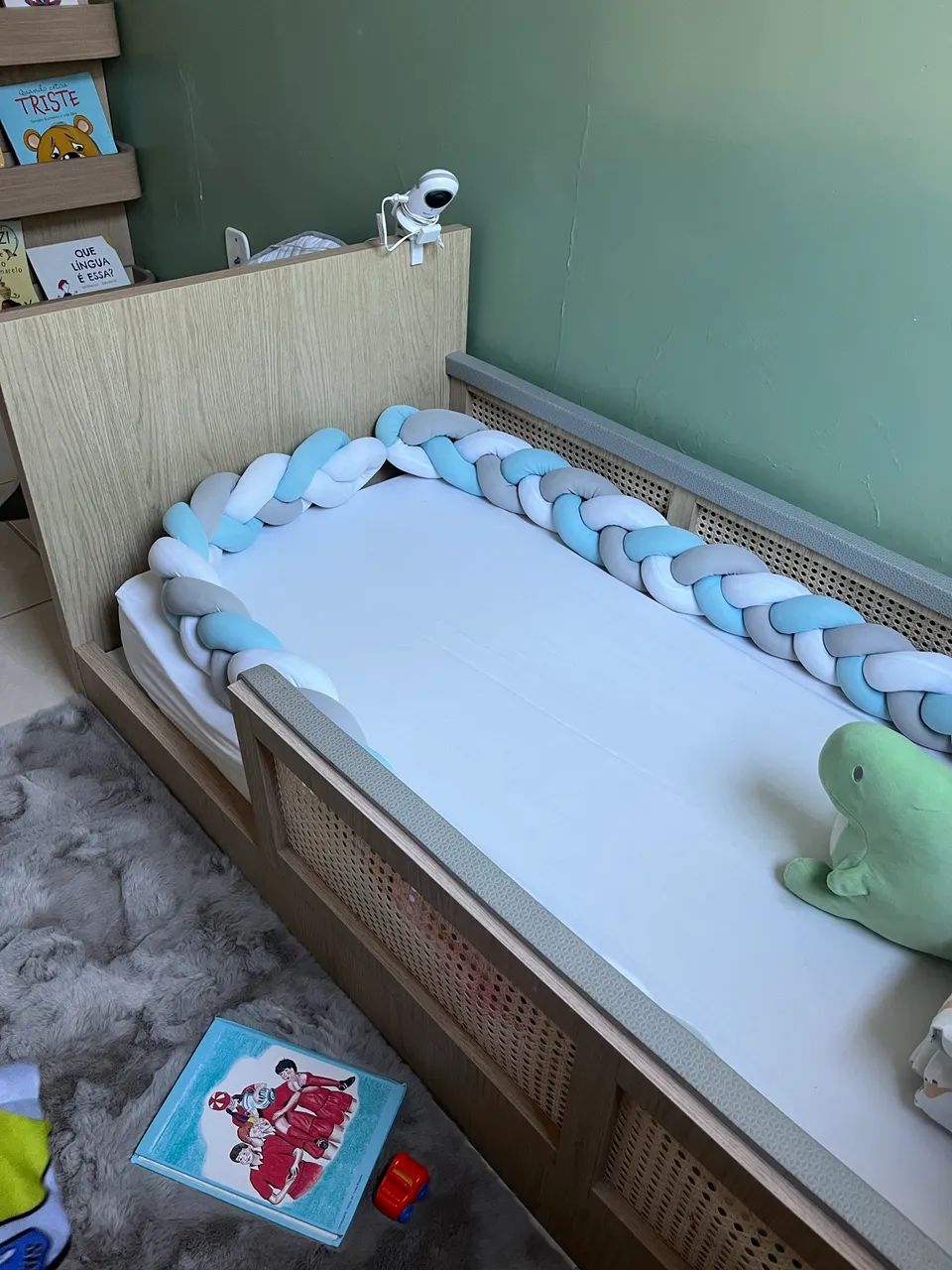 Mini Cama Montessoriana + Colchão Pro Saúde Baby D18  - Foto 3