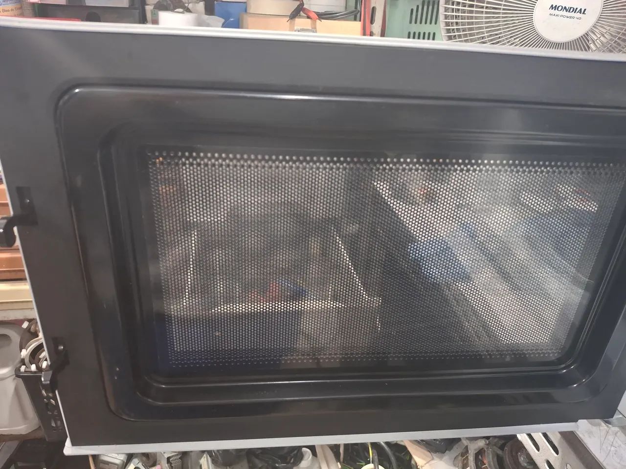 Microondas BRASTEMP 30 litros 127 v usado  - Foto 5