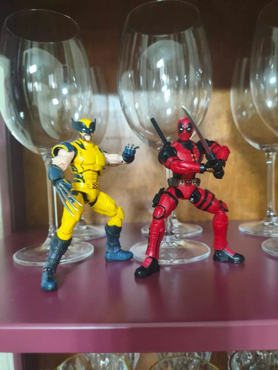 Kit Blokees Deadpool e Wolverine 