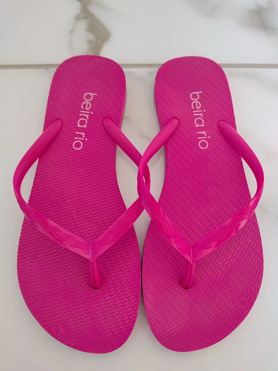 Chinelo Beira Rio Rosa Original 35
