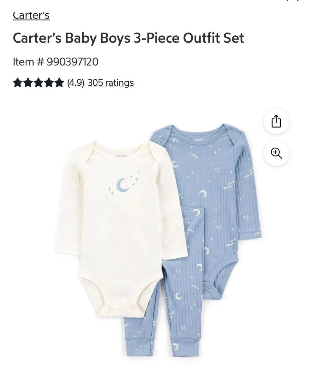 Roupas Originais Carters - Novas | Pronta Entrega - Foto 3