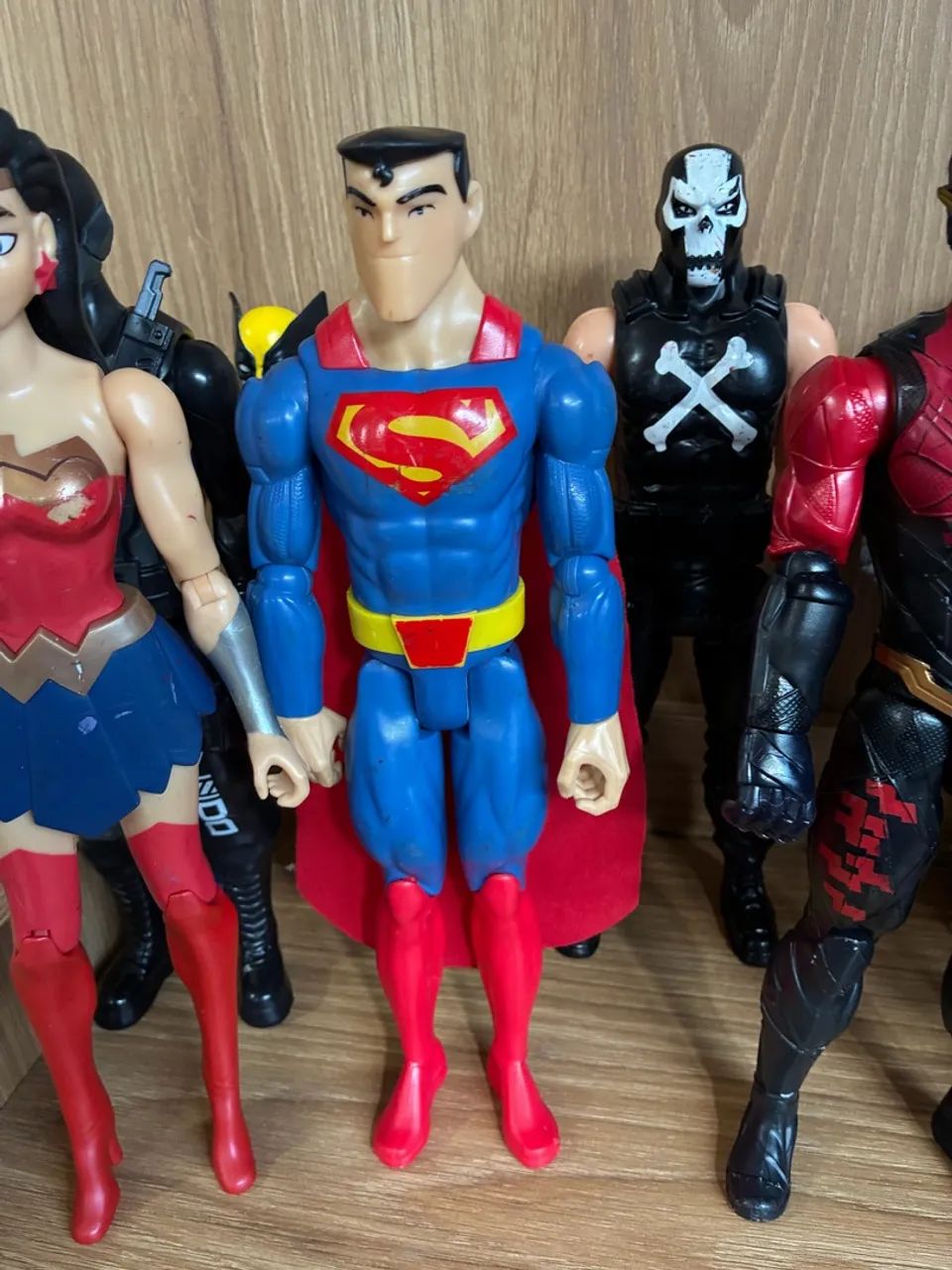 Bonecos Liga da Justiça e Universo DC 15cm - Foto 2