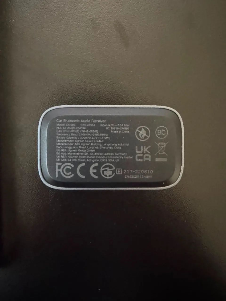 Adaptador e Receptor De Áudio Ugreen Bluetooth 5.3 - Foto 4
