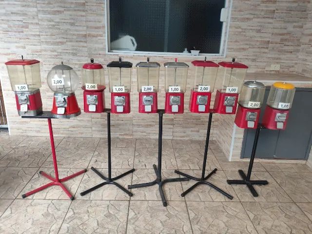 20 máquinas de bolinha (vending machine) - Foto 2