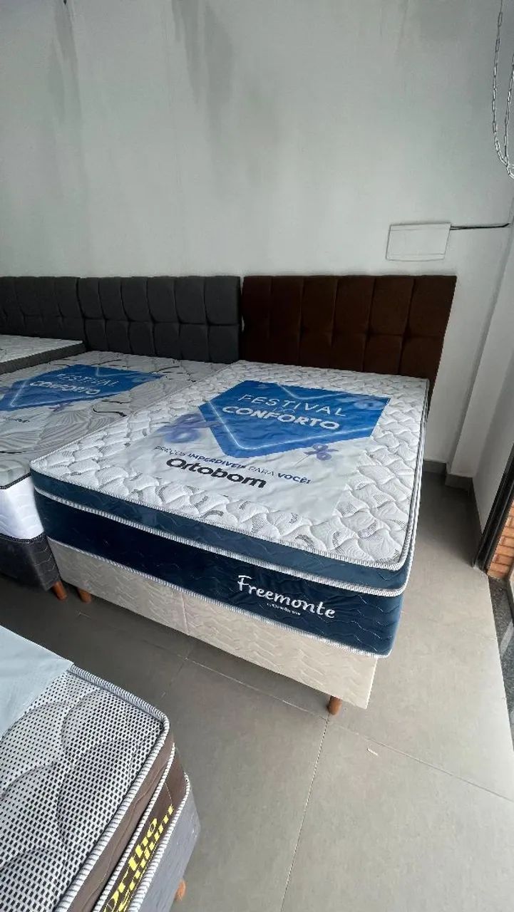 CAMA CASAL DE MOLAS ENSACADAS 