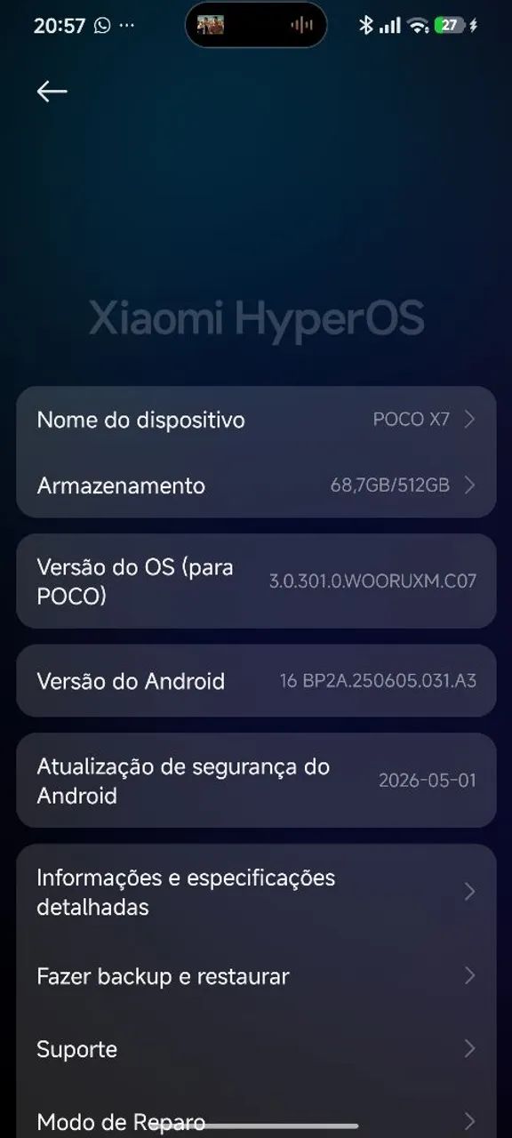 Poco x7 troco em celular ultra  - Foto 5