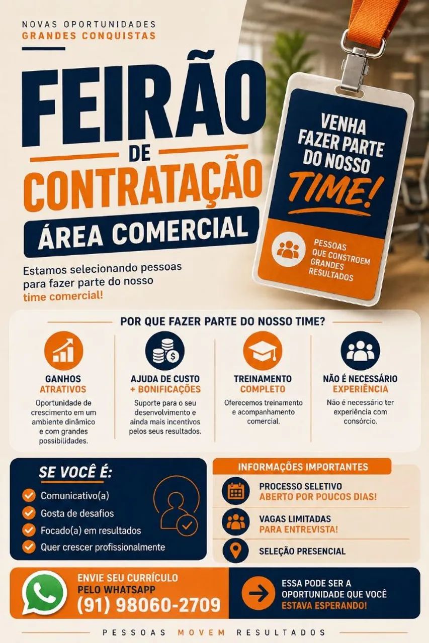 Vaga de emprego 