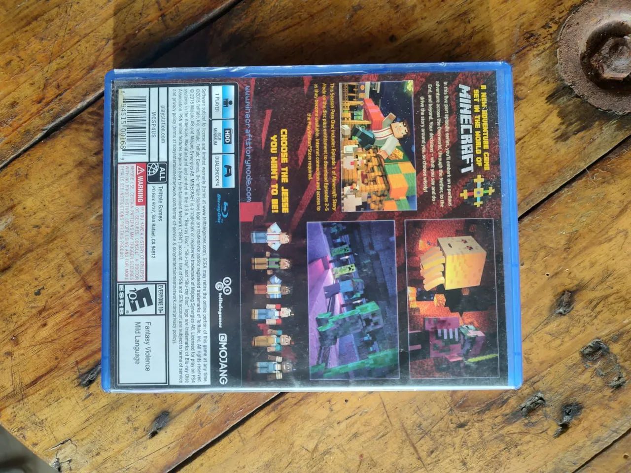 Jogo Raro Minecraft Story Mode Ps4/Ps5 - Foto 3
