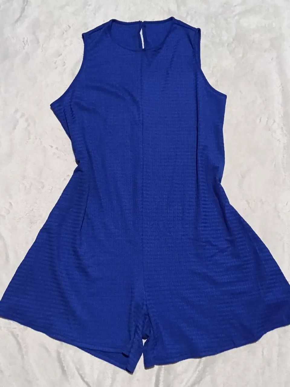 Macacão Shein ,G1 azul Royal  - Foto 4