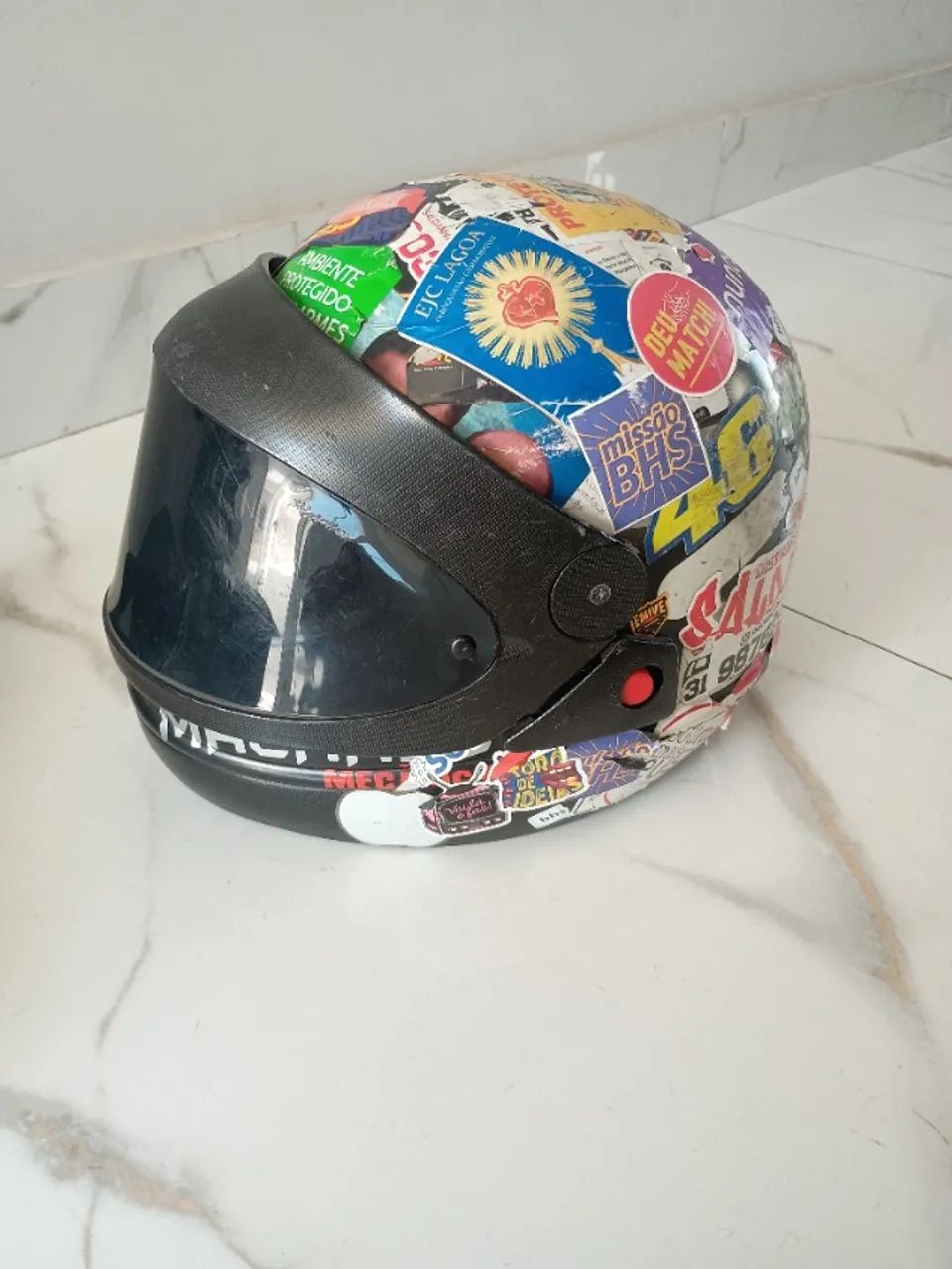 Capacete+ capa + bota. - Foto 2