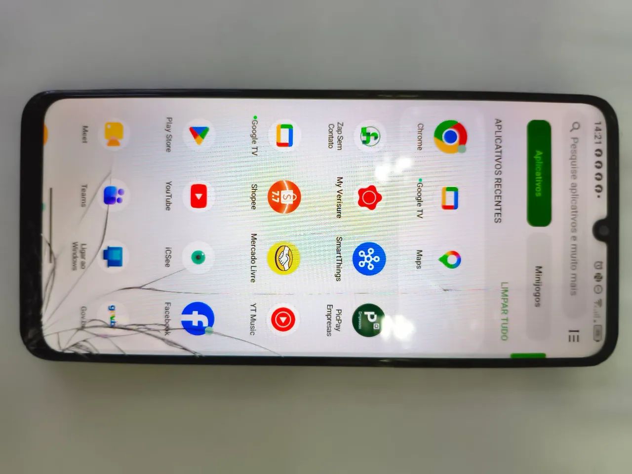 Smartphone Android TCL 256GB bateria 5.000mh 