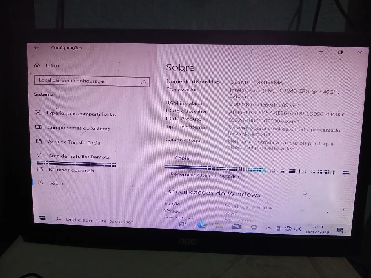 Pc com Monitor  - Foto 3