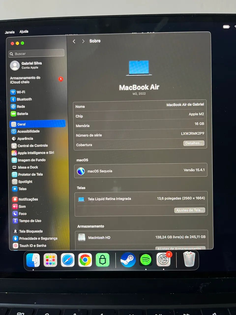 MacBook M2 16GB - Foto 5