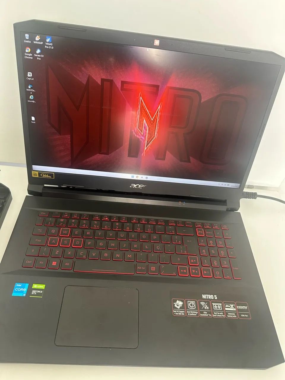 Notebook gamer Acer nitro 5 17polegadas - Foto 3
