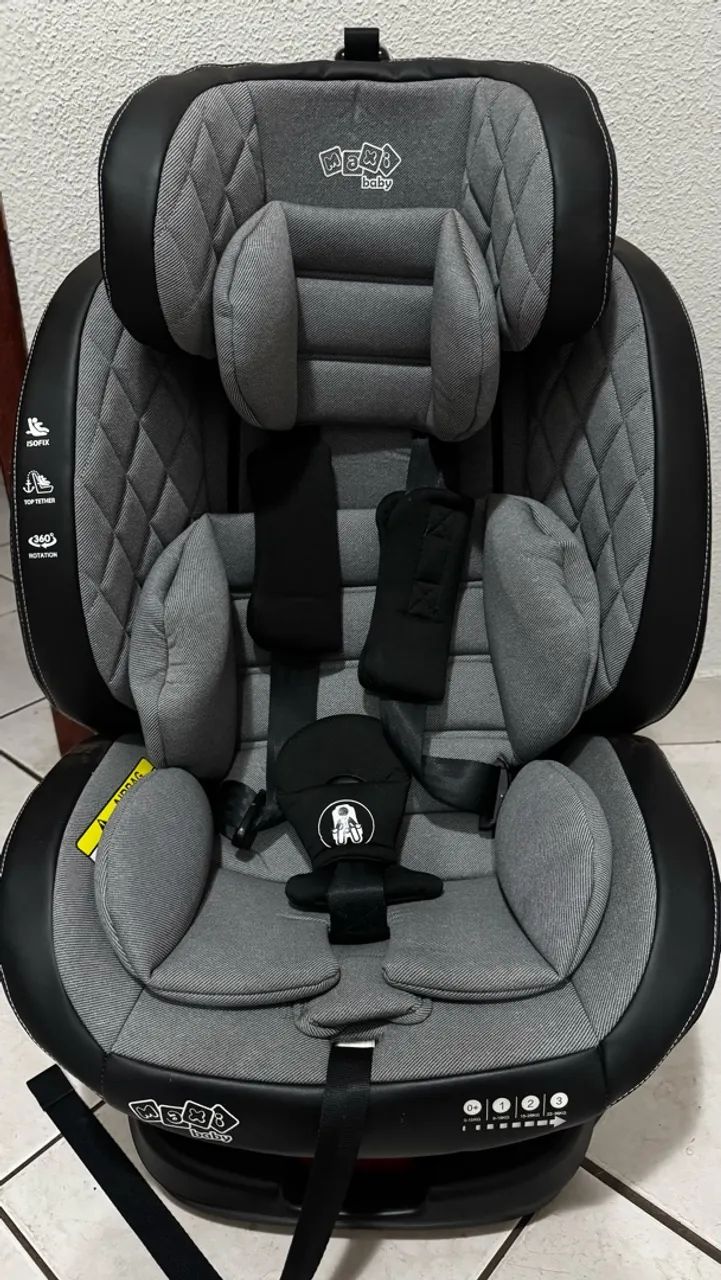 Cadeirinha infantil para carro 360° com isofix