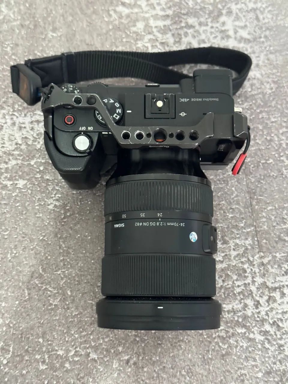Câmera Sony A7c Full frame (corpo) +gaiola  - Foto 2