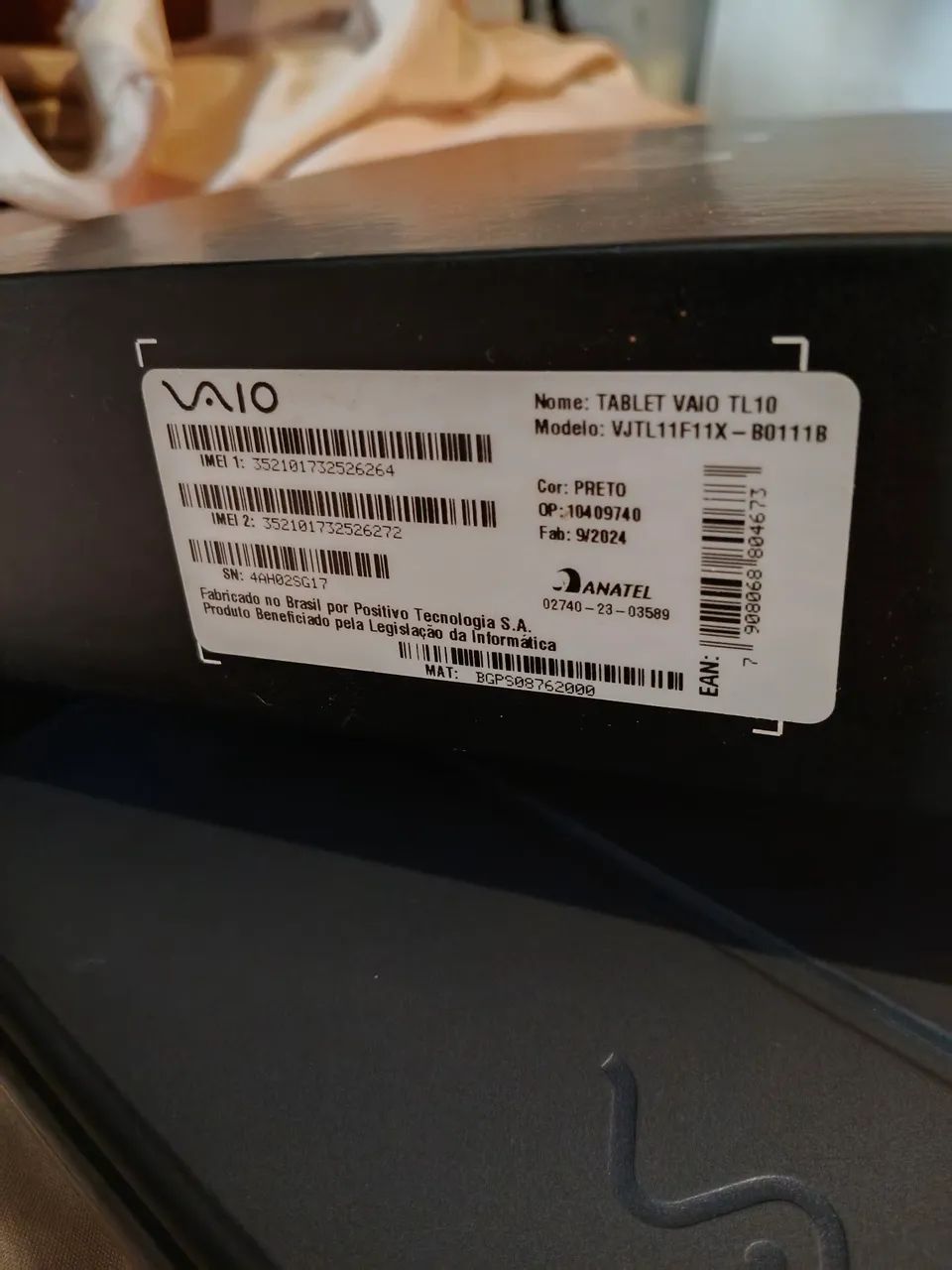 Tablet vaio tl10 8gb ram 128gb ssd - Foto 5