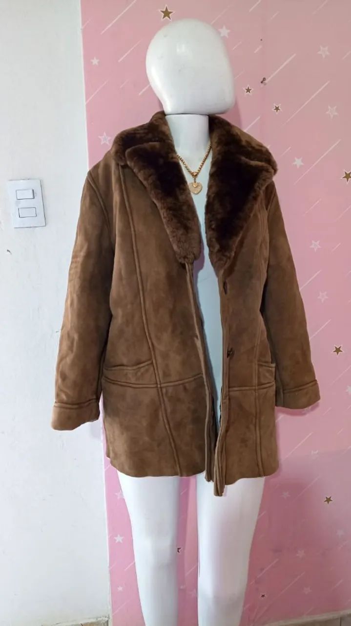 BLUSA DE FRIO COURO LEGÍTIMO  - Foto 3