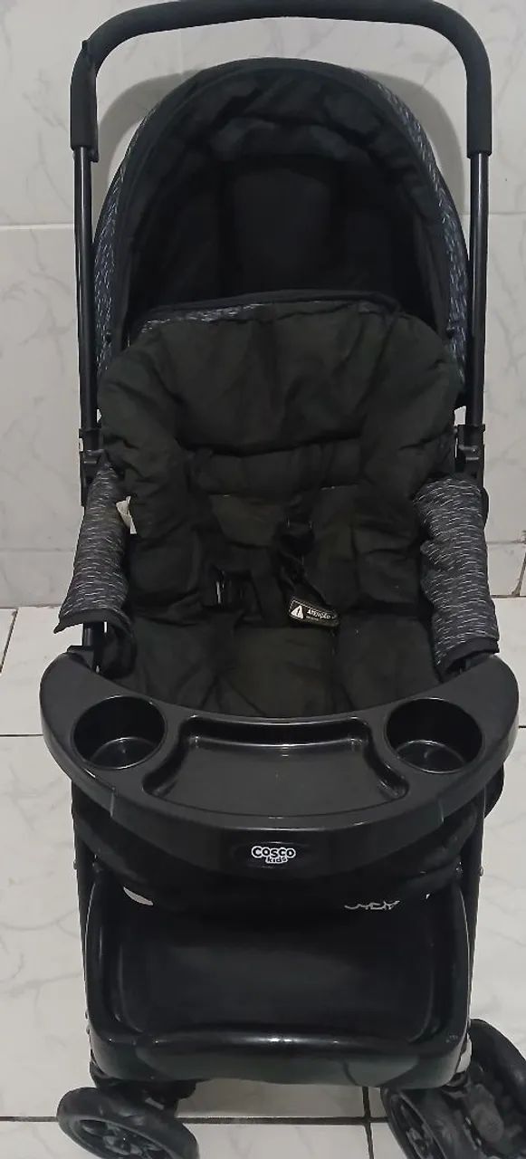 Carrinho de bebê e Bebê conforto COSCO - Foto 3