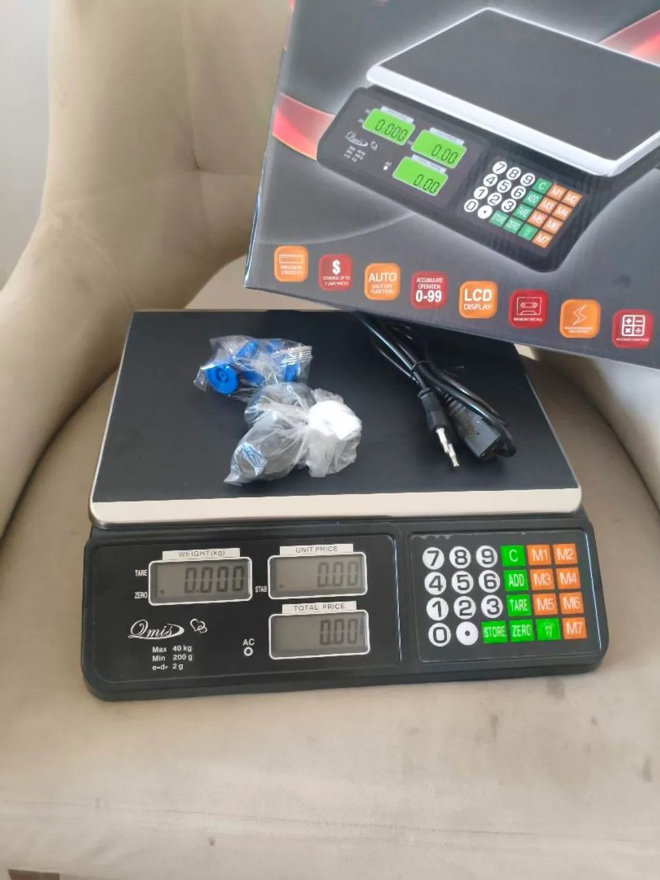 Balança 40 kg comercial/ mercado  - Foto 4