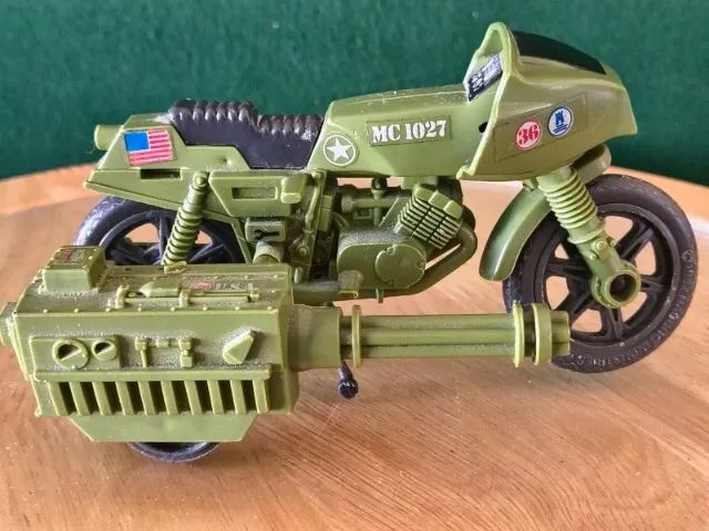 Vintage GI Joe Cobra Arah RAM Cycle Motorcycle V1 1982 Hasbro - Foto 4