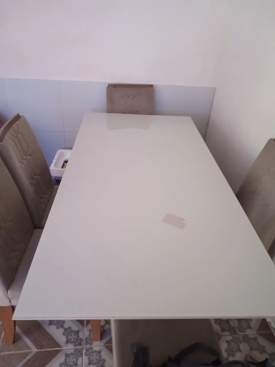 Mesa grande tampo de vidro - Foto 5