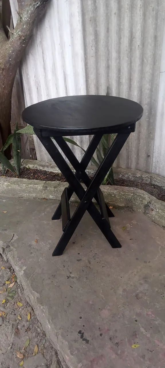 Mesa bistrô baixa abre e fecha  - Foto 2