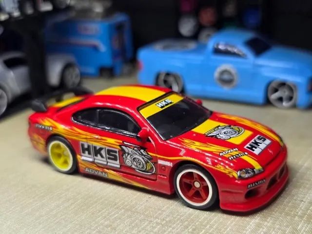 Nissan Silvia S15 HKS (Exclusivo Team Transport) - Hot Wheels