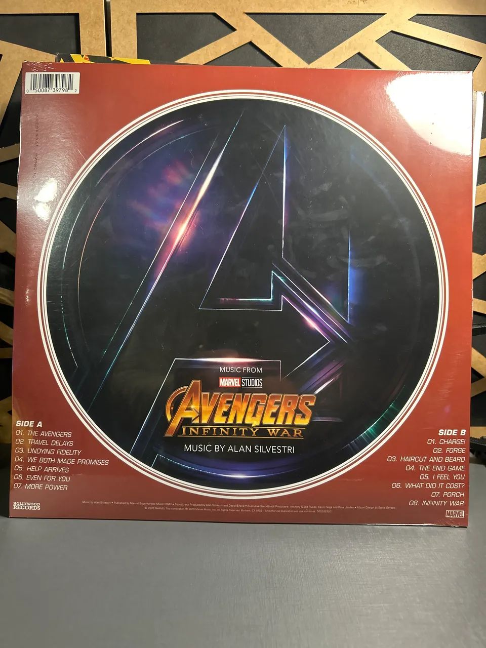 Picture Disc Avengers Vinil - Infinity WAR  - Foto 3