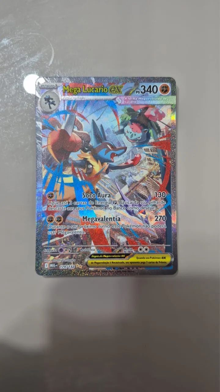 Mega Lucario EX 179/132 - NM - Foto 2
