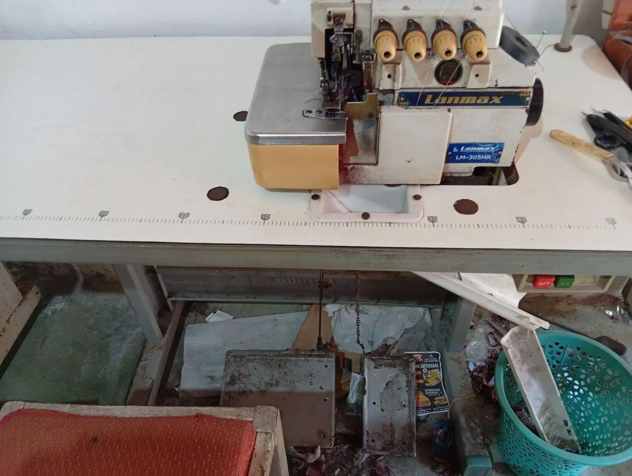 Máquina interlock  - Foto 2