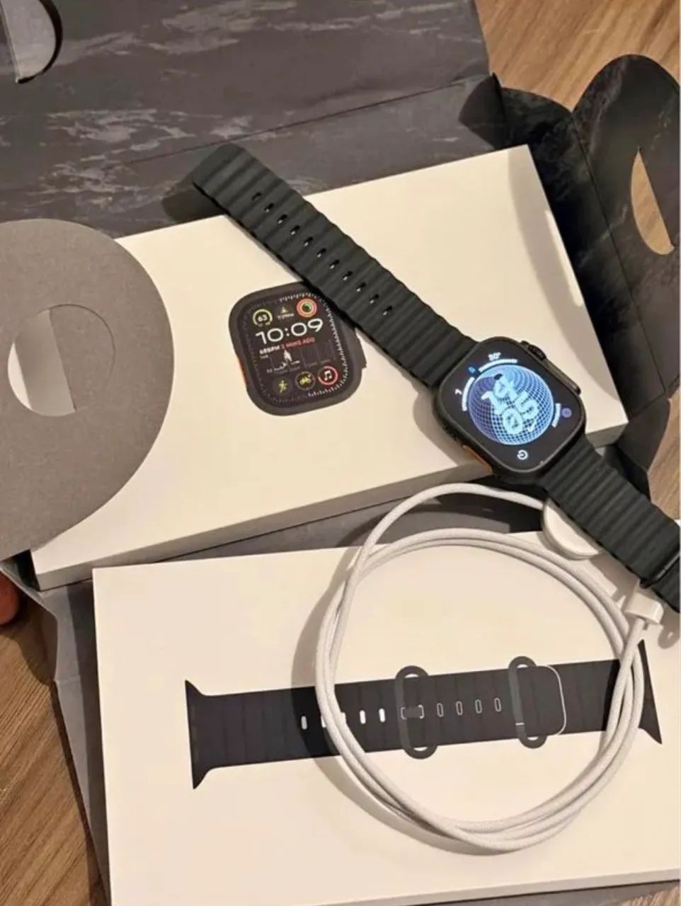 Apple Watch Ultra 2 Black titânio  - Foto 3
