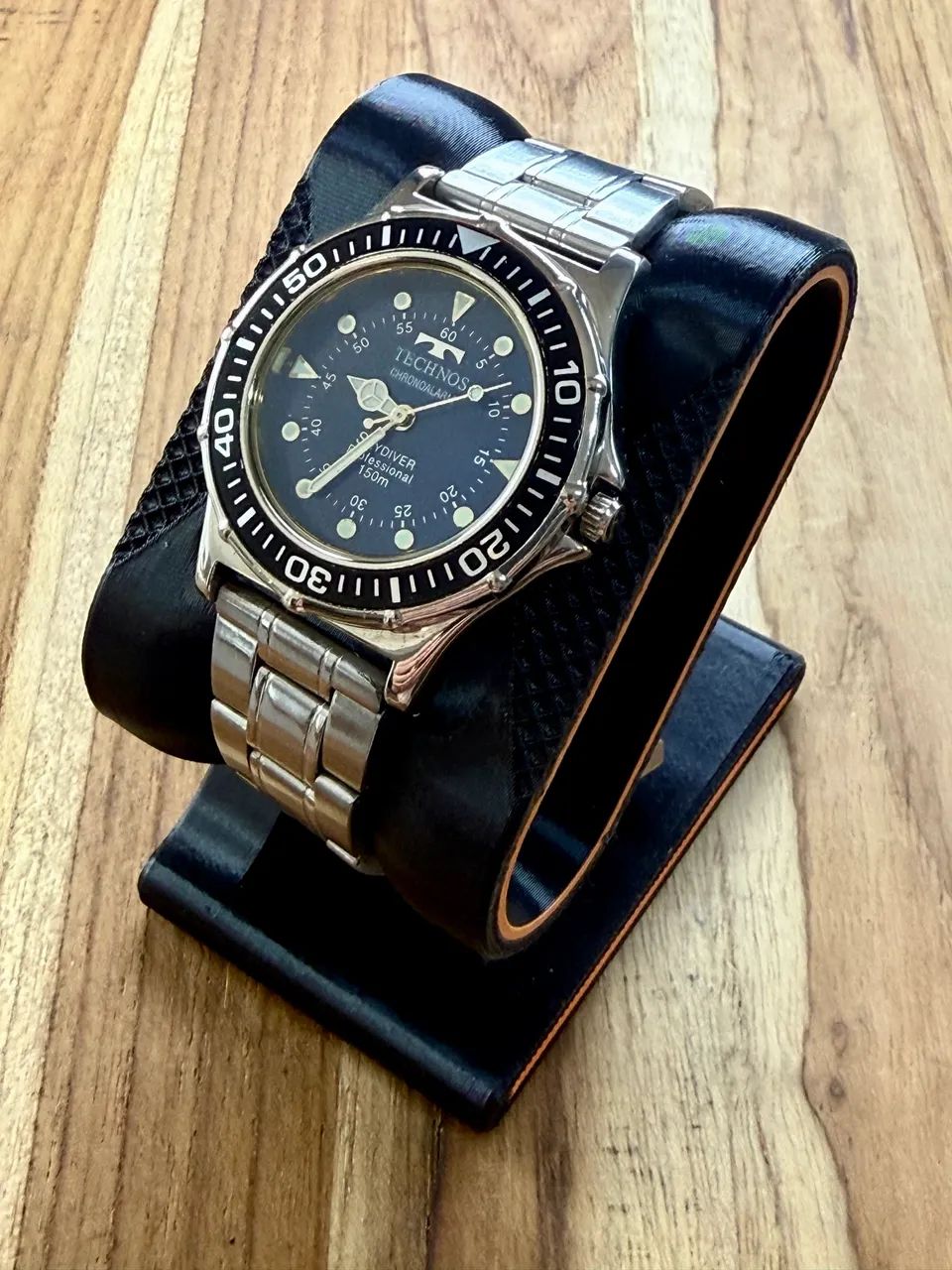Relógio Technos Skydiver Chronoalarm Quartz - 1985 - Foto 3
