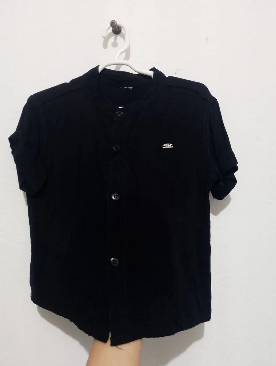 Camisa infantil algodão 