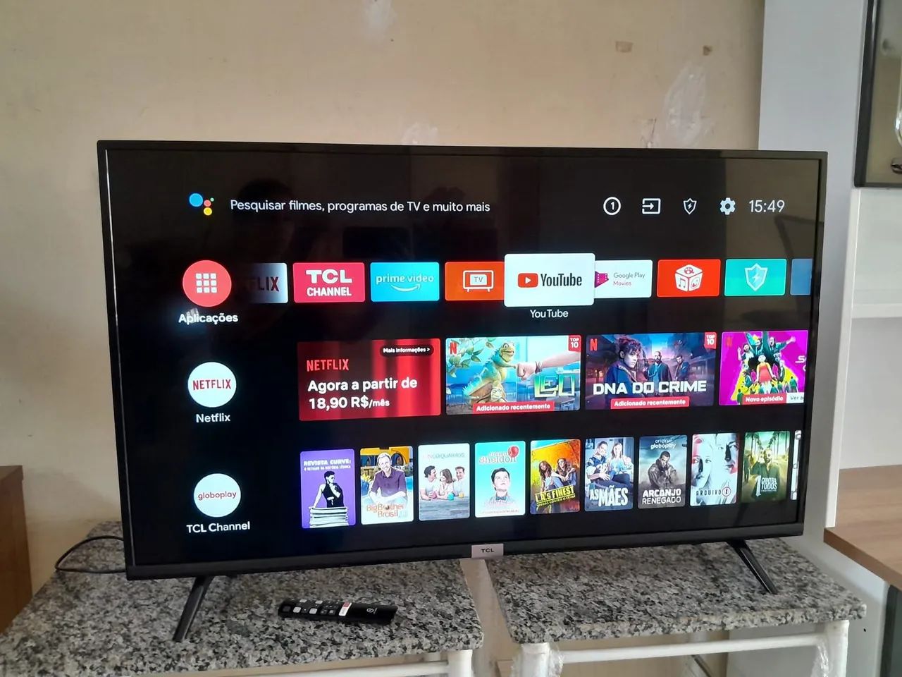Smart 40 TCL ANDROID BLUETOOTH ALEXIA 