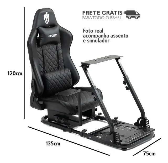 Cockpit para Volante Logitech, Moza, Direct Drive