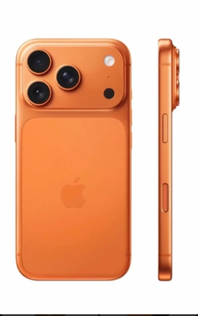 iPhone 17 Pro Max Laranja Cósmico 512GB 10 meses de uso - Foto 2