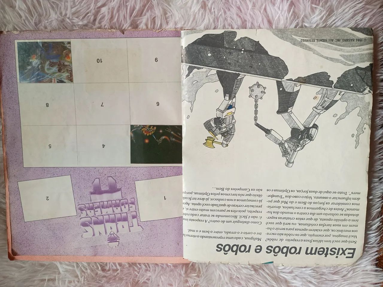 Álbum Transformers  - Foto 3