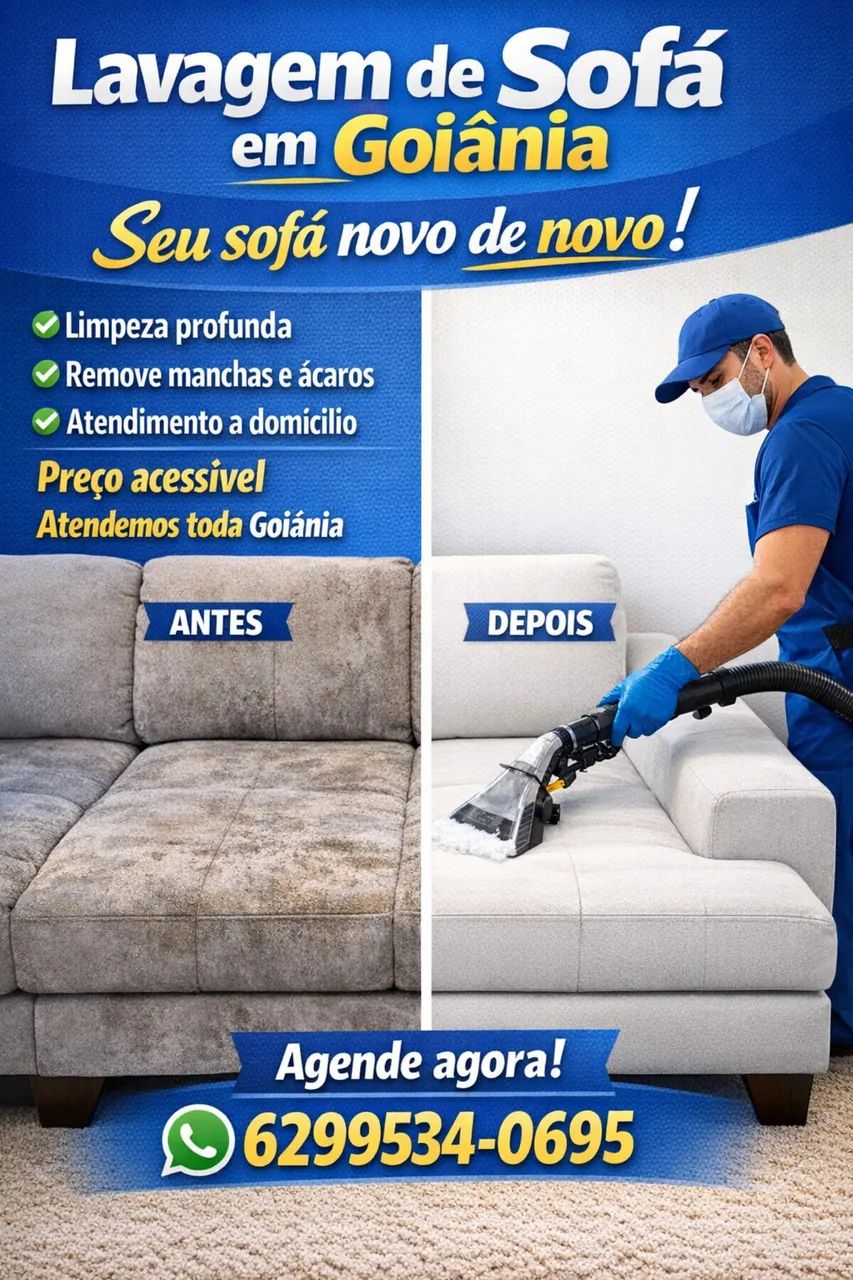 Lavagem de sofá 