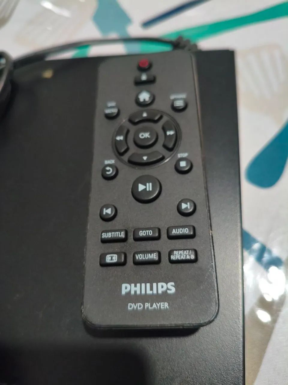 DVD Player Philips + Controle e Cabos - Conservado - Foto 3