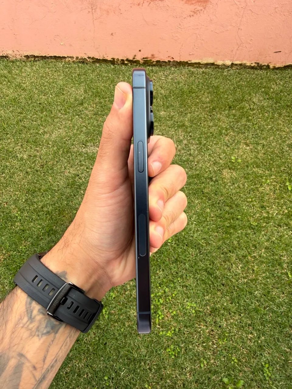 iPhone 15 Pro Max 512 GB Azul Titânio - Foto 4