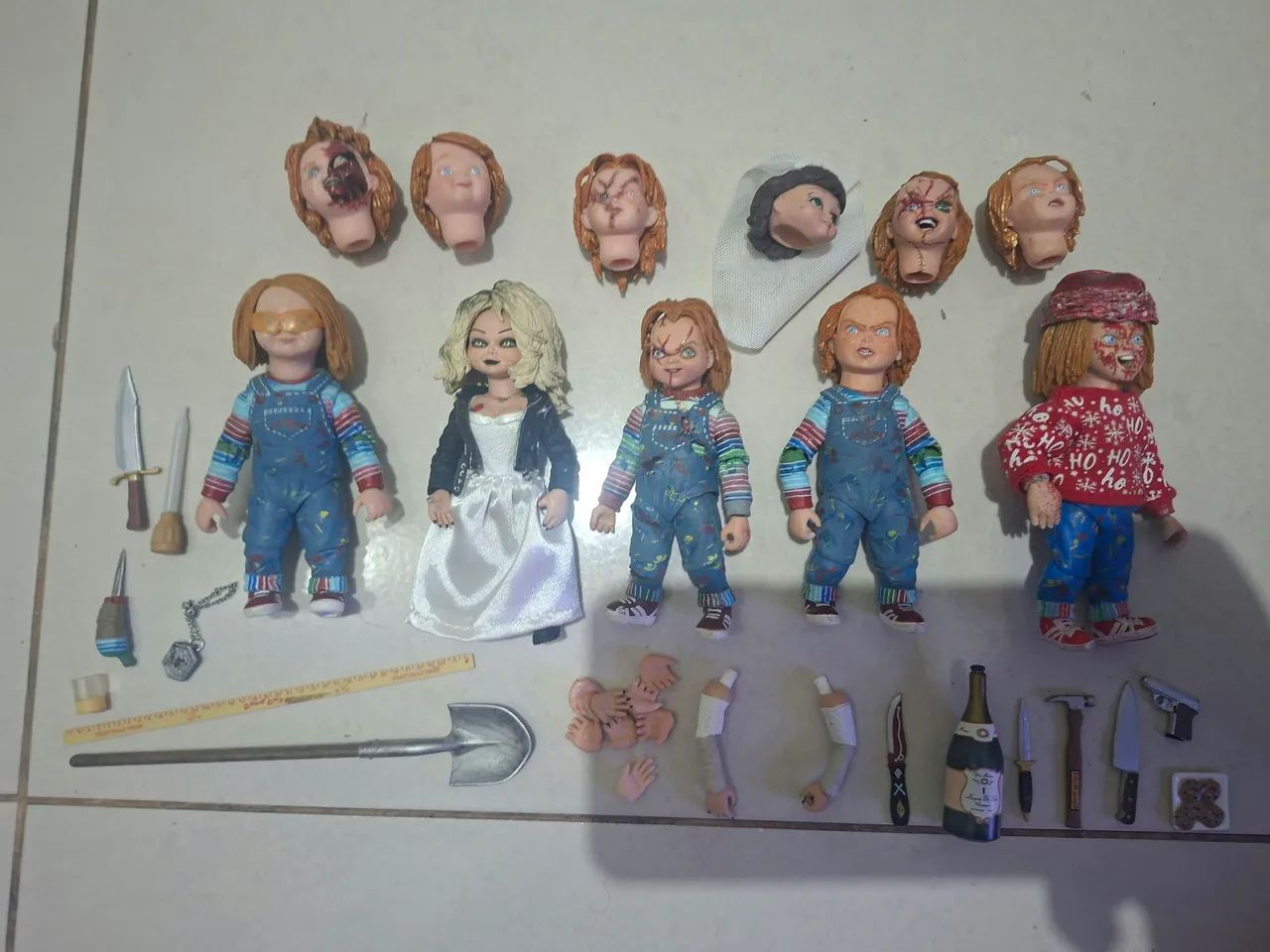 Lote chucky e Tiffany neca